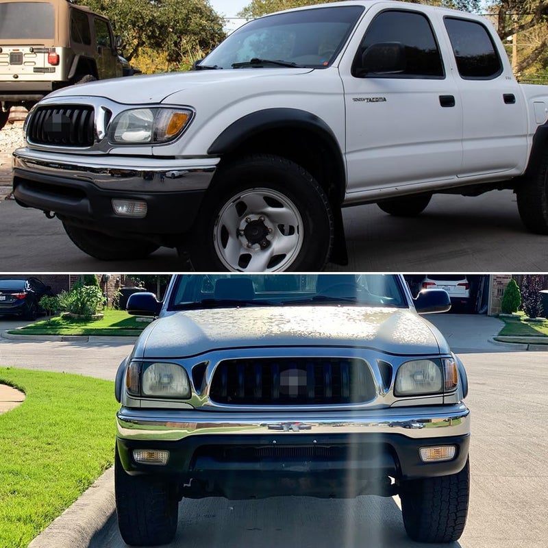 TurningMax For 2001 2002 2003 2004 Toyota Tacoma Front Bumper Turn Signal Lights Housing 81510-04080 TO2531140 Clear Lens - Image 4